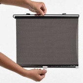 Automobilinis automobilio skydelis nuo saulės, automatinis ištraukiamas priekinis stiklas, apsauga nuo saulės, lango užraktas salonas, apsaugantis nuo UV spindulių užuolaidos