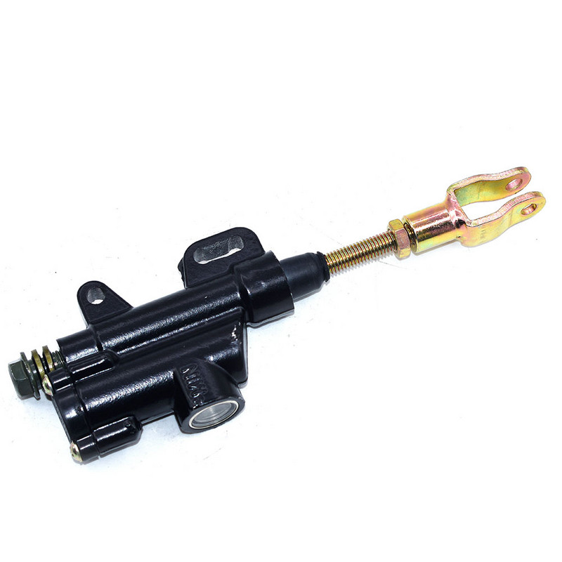 10 mm juodos, baltos ir auksinės spalvos GALINĖS DARBĖS DIRT BIKE ATV HIDRAULINIO STABDŽIO PAGRINDINIS CILINDRAS 110cc 125cc 140cc 150cc PITBIKE