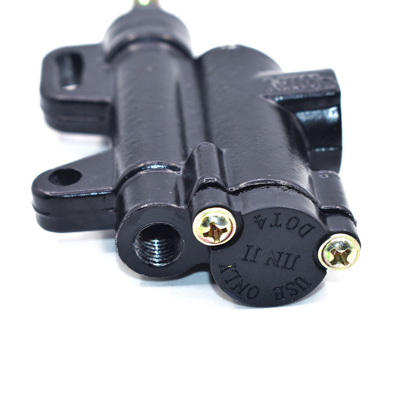 10 mm juodos, baltos ir auksinės spalvos GALINĖS DARBĖS DIRT BIKE ATV HIDRAULINIO STABDŽIO PAGRINDINIS CILINDRAS 110cc 125cc 140cc 150cc PITBIKE