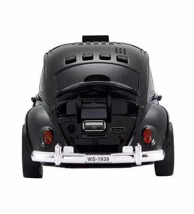 EONKO WS-1939 klassikaline autokujuline juhtmevaba kõlar Bluetoothi TF-iga USB FM AUX vabakäe-selfie TWS laetava akuga