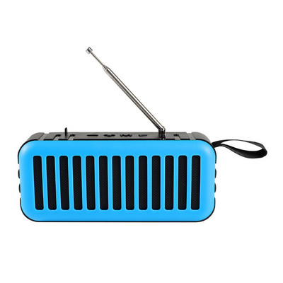 Difuzor de încărcare solară în aer liber compatibil Bluetooth Difuzor stereo portabil fără fir Radio FM Lanternă LED