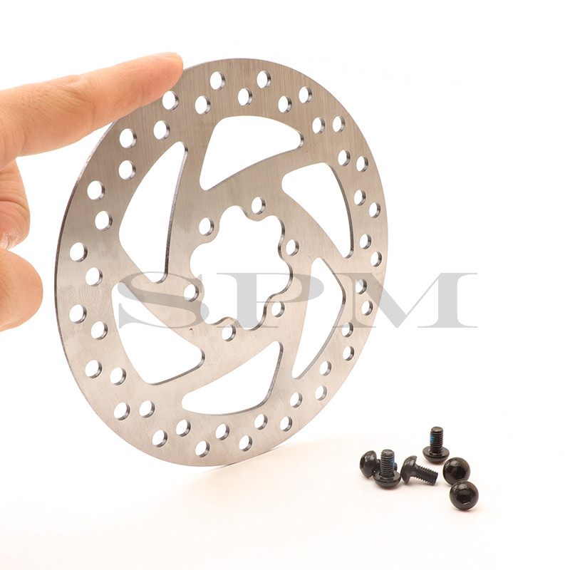 Lauko dviračių diskinių stabdžių dalies rotorius 120/140 mm elektrinis paspirtukas kalnų dviračio dviračio stabdžių diskas 6 skylės