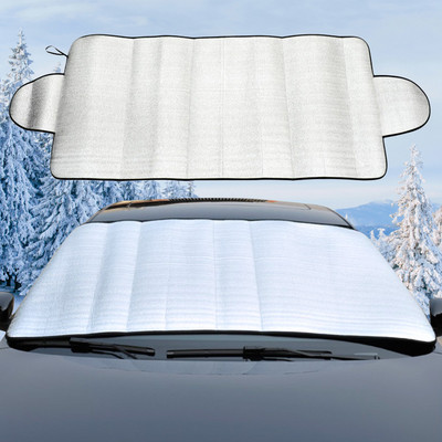 Ολιακά παραθύρου αυτοκινήτου Πτυσσόμενο κάλυμμα για το χιόνι αυτοκινήτου Χειμερινό σκίαστρο παρμπρίζ εξωτερικού χώρου Αδιάβροχο αντι-UV Προστασία Αξεσουάρ αυτοκινήτου