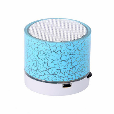 „Bluetooth“ garsiakalbis mini belaidis garsiakalbis, įtrūkęs LED TF kortelė, USB žemų dažnių garsiakalbis „Bluetooth“ garsiakalbiai MP3 stereo garso muzikos grotuvas