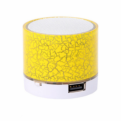 „Bluetooth“ garsiakalbis mini belaidis garsiakalbis, įtrūkęs LED TF kortelė, USB žemų dažnių garsiakalbis „Bluetooth“ garsiakalbiai MP3 stereo garso muzikos grotuvas