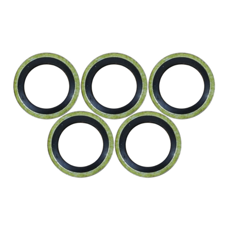 M10 Banjo Bolt alyvos išleidimo varžto sandarinimo poveržlės tarpinės 1 komplektas / 40 vnt motociklo hidraulinės sankabos stabdžių siurblio stabdžių žarnos apkaba