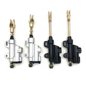 10mmOR8mm must ja valge kuldne TAGASUUR DIRT BIKE ATV HÜDRAULILINE PIDURI PÕHISILINDER 110cc 125cc 140cc 150cc PITBIKE