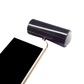3 5 мм вложка Стерео телефон Малък високоговорител Мобилен телефон Таблет Лаптоп MP3 Музикален плейър Високоговорител Бял