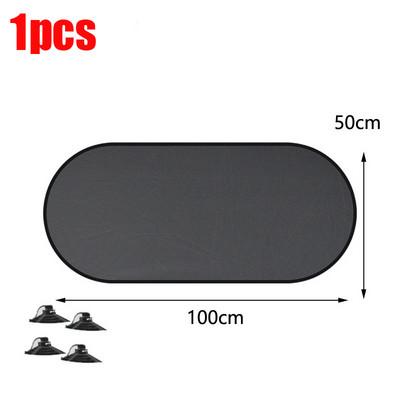 1/5 vnt. Automobilio lango skėčio dangtelis nuo saulės Apsauga nuo UV spindulių Automatinis priekinis galinis juodas langas užuolaidos šoninis stiklas tinklelio skėčiai nuo saulės priedai