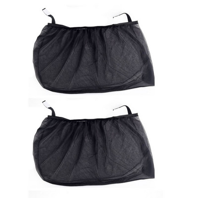 2 vnt. automobilio lango ekrano durelių dangčiai priekinio / galinio šoninio lango UV saulės dangčio gaubtas tinklelis nuo uodų, skirtas kūdikių vaikų stovyklavimui