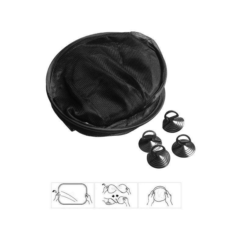 2 vnt Kūdikių automobilio langų gaubtai šoniniams langams Saulės akinimo apsauga Privatumo apsauga nuo UV spindulių apsaugos tinklinis automobilio automobilinis stogelis nuo saulės