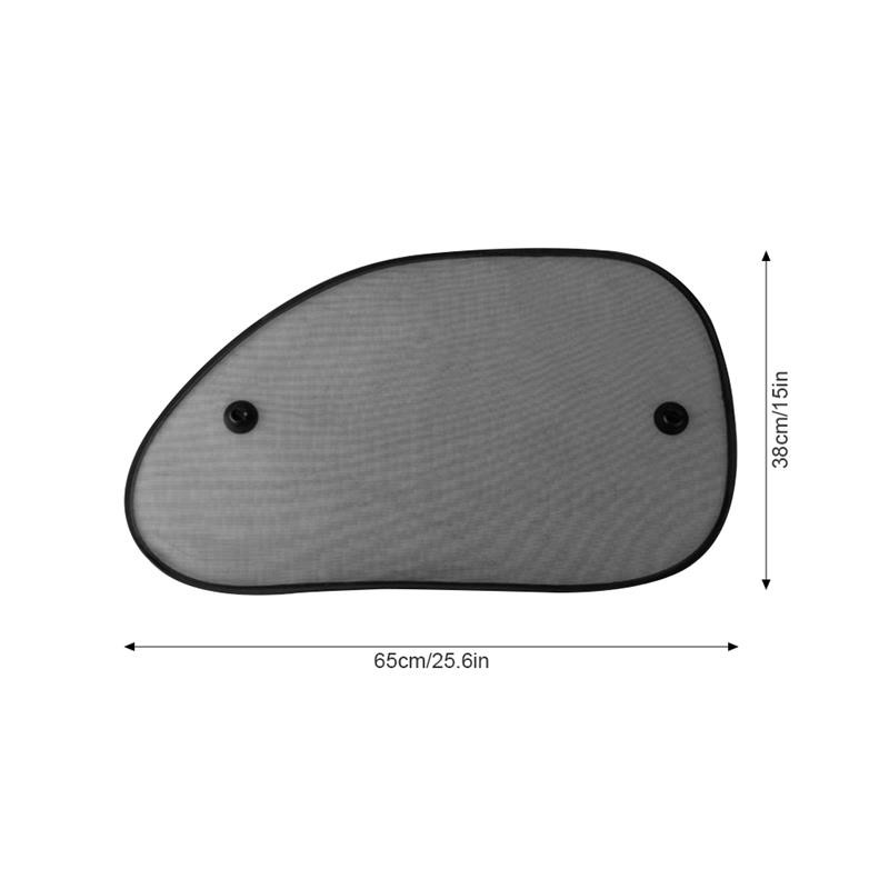 2 vnt Kūdikių automobilio langų gaubtai šoniniams langams Saulės akinimo apsauga Privatumo apsauga nuo UV spindulių apsaugos tinklinis automobilio automobilinis stogelis nuo saulės