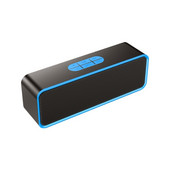 SC211 kaasaskantav Bluetooth-kõlar Juhtmeta kahe sarvega kõlarid Stereokõlar FM-režiimiga Hifi heli IPX5 veekindel välistingimustes