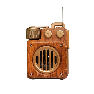 As20 Retro Bluetooth-ühilduv kõlar välistingimustes kaasaskantav juhtmevaba tugev bass-Fm-raadio, sisseehitatud mikrofon helikastiga bassikõlar