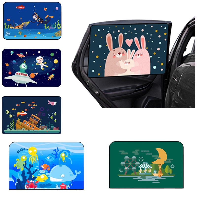 Magnetinės užuolaidos Reguliuojamas automobilio šoninis langas Užuolaidos nuo saulės Užuolaidos nuo saulės Automobilių modeliavimas Auto Langai Nuo saulės Saugelis nuo uodų vaikams