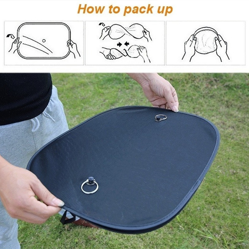 2tk auto päikesevari UV-kaitse auto kardin auto akna päikesevari küljeakna võrkkate päikesesirm auto pagasiruumi haagissuvila reisivarustus