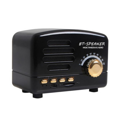 RRetro Bluetooth bežični zvučnik Klasični mini glazbeni player Zvuk Stereo Prijenosni ukras Mini zvučnici Putna glazba