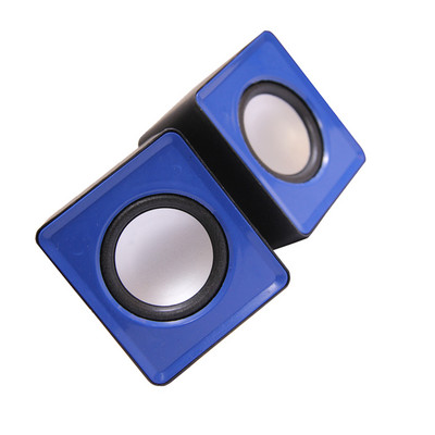 Kompiuterio garsiakalbiai Pritaikomas garsiakalbis Mini USB stereofoninis erdvinis biuro stalinis kompiuteris nešiojamasis kompiuteris daugialypės terpės nešiojamasis kompiuteris raudonas