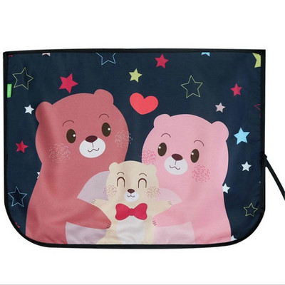 Universali magnetinė uždanga automobilio lango skėčiui nuo saulės Animacinio filmo šoninio lango skėčio nuo saulės UV apsauga kūdikiams