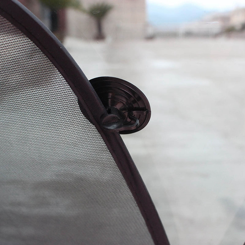 Sulankstomas juodas automobilio skydelis nuo saulės, apsaugantis nuo UV spindulių automobilio užuolaidos, skirtas kūdikių automobilio langui, šoninio lango tinklelis, apsaugantis nuo saulės