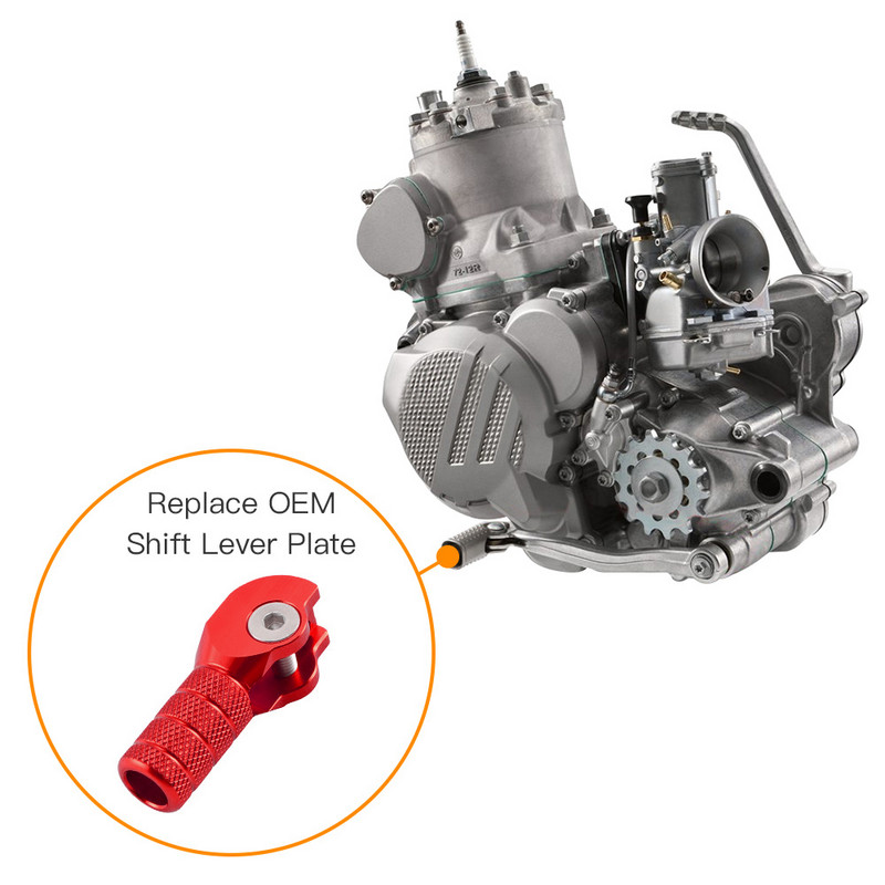 NICECNC krosinio stabdžių perjungimo svirties pedalo antgalis, skirtas GasGas 125-300 EX EC MC 250-450 EXF ECF MCF 2021-2022 Pakeiskite 79434931044