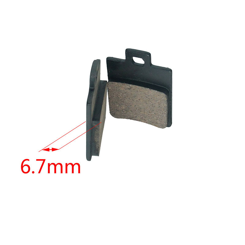 Plăcuțe de frână pentru motociclete Pantofi Seturi de plăcuțe de frână pentru 150cc 200cc 250cc 300cc Sunl Roketa 4 roți ATV Quads Pit Dirt Bikes 2DS-123