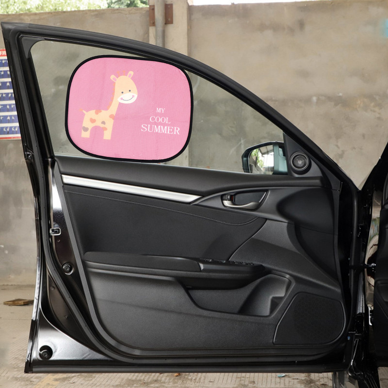 2 τμχ Κάλυμμα αντηλιακού αυτοκινήτου Cartoon Ασπίδα παραθύρου προστατευτική κουρτίνα προστατευτική κουρτίνα μαγνητική