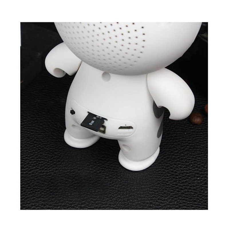 Difuzoare fără fir Portabil Cartoon Big White Audio Bluetooth Mini Super Bass Difuzor Stereo Pentru Telefon