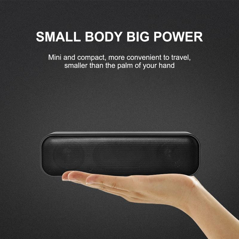 Mini bară de sunet alimentată prin USB Difuzor stereo cu fir Mini bară de sunet stereo 3D experiență de scenă imersivă pentru computer desktop