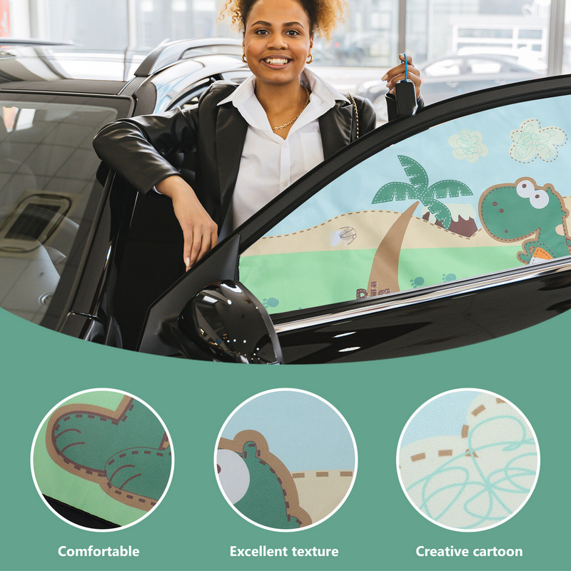 1vnt automobilio lango gaubtas Magnetinis lango gaubtas nuo saulės Prašmatnus saulės spindulių apsauginis dangtelis