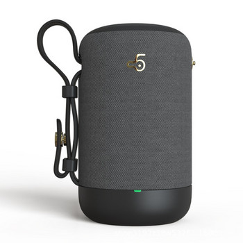 Преносима безжична звукова кутия от естествена кожа Компютърен субуфер Автомобилна външна креативна водоустойчива карта Bluetooth високоговорители