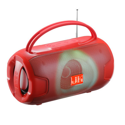 Difuzor cu lumină colorată în aer liber, fără fir, portabil, USB/TF/FM/AUX/apel vocal/difuzor BT, lanternă Bluetooth Casetă de sunet