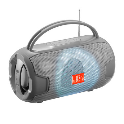 Difuzor cu lumină colorată în aer liber, fără fir, portabil, USB/TF/FM/AUX/apel vocal/difuzor BT, lanternă Bluetooth Casetă de sunet