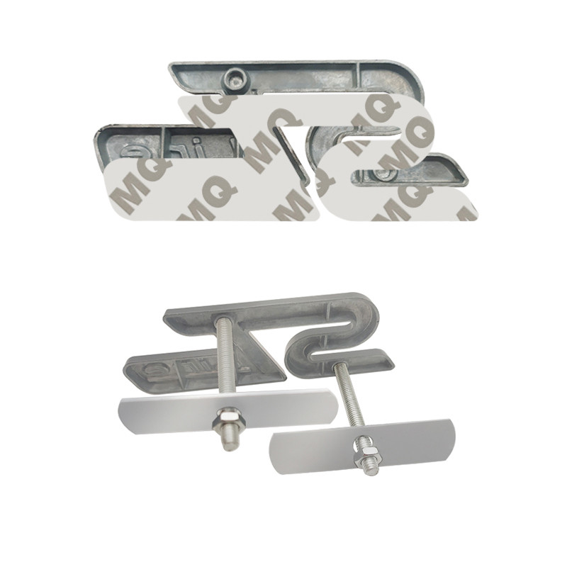 3D metalinis ST linijos galvutės priekinės grotelės automobilio emblemos ženklelio chromo lipdukas, skirtas FORD ST Focus x 2 3 Kuga FIESTA MONDEO Auto Car Styling