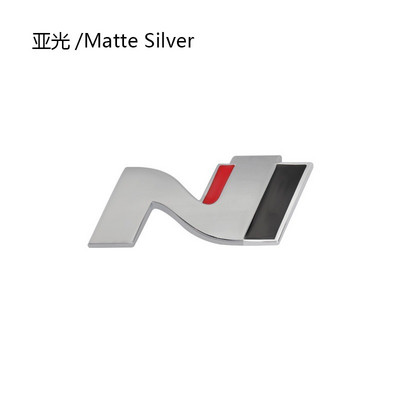 Autokleebis N Line Nline Embleemi märgi kleebis Hyundai I20 I30 Kona Tucson Sonata Elantra Velosteri poritiiba esivõre logole