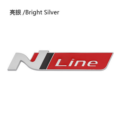 Autokleebis N Line Nline Embleemi märgi kleebis Hyundai I20 I30 Kona Tucson Sonata Elantra Velosteri poritiiba esivõre logole