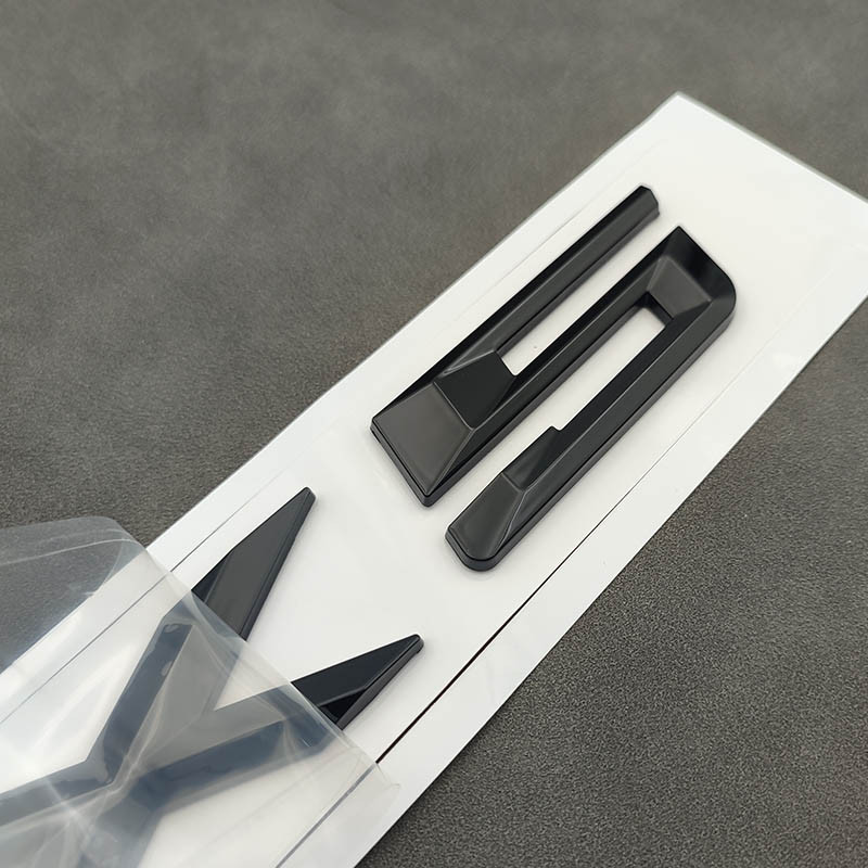 3D ABS blizgus juodas automobilio galinės bagažinės ženklelio lipdukas raidžių lipdukas emblema X5 logotipas, skirtas BMW X5 E70 E53 F15 G05 priedams