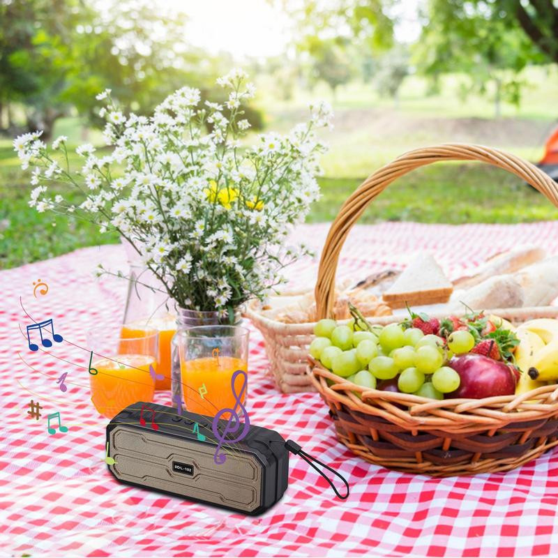 Nešiojami garsiakalbiai „Blue Tooth“ belaidžiai „Blue Tooth“ garsiakalbiai Nešiojami mini stereofoniniai aiškaus garso kokybė ir tvirtas akumuliatoriaus veikimo laikas