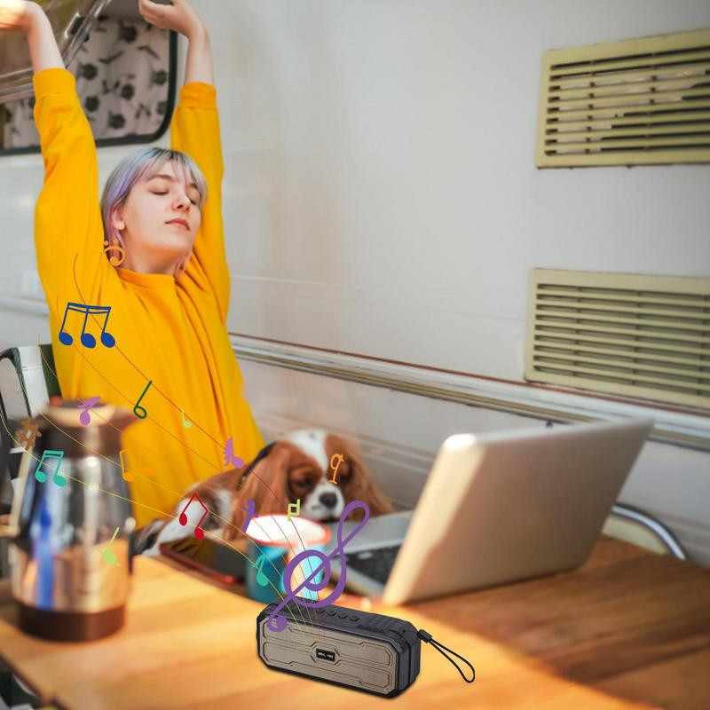 Nešiojami garsiakalbiai „Blue Tooth“ belaidžiai „Blue Tooth“ garsiakalbiai Nešiojami mini stereofoniniai aiškaus garso kokybė ir tvirtas akumuliatoriaus veikimo laikas