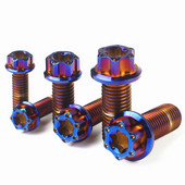 Motociklo titano varžtas 304 nerūdijantis M6 M8 M10 * 20/25 mm universalus stabdžių apkabos laikikliui, skirtas Honda Yamaha