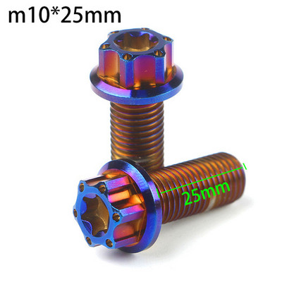 Motociklo titano varžtas 304 nerūdijantis M6 M8 M10 * 20/25 mm universalus stabdžių apkabos laikikliui, skirtas Honda Yamaha