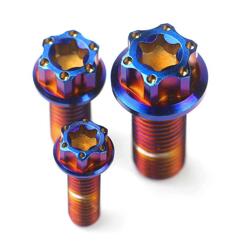 Motociklo titano varžtas 304 nerūdijantis M6 M8 M10 * 20/25 mm universalus stabdžių apkabos laikikliui, skirtas Honda Yamaha