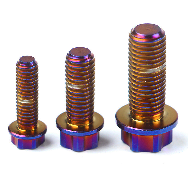 Motociklo titano varžtas 304 nerūdijantis M6 M8 M10 * 20/25 mm universalus stabdžių apkabos laikikliui, skirtas Honda Yamaha