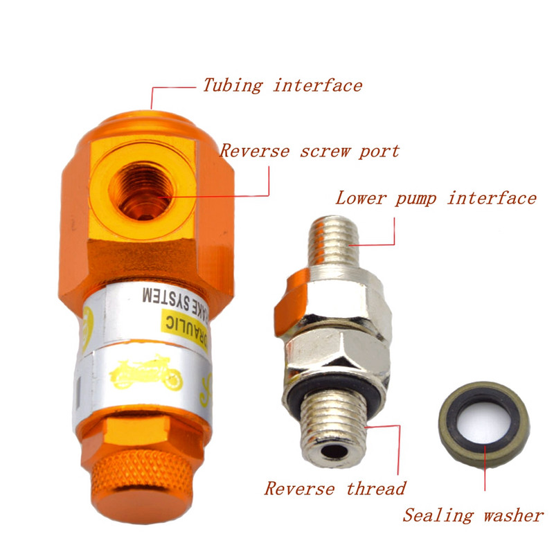 Motociklo ABS 10 mm Antiblokavimo stabdžių sistema Stabdžių apkaba pagalbinė sistema Dirt Dut Bike ATV Quad Go Kart motoroleris ABS