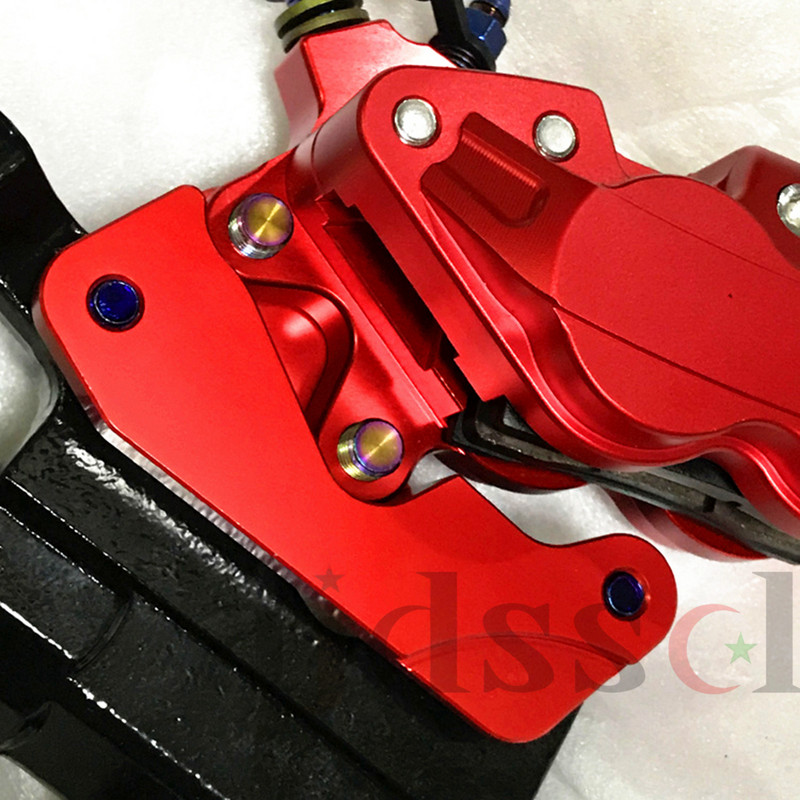 Nosač adaptera za sustav prednje kočnice/amortizera motocikla odgovara čeljusti 40 mm *220 disk*96 mm amortizeru za Hondu MSX125 YG-125 Monster795