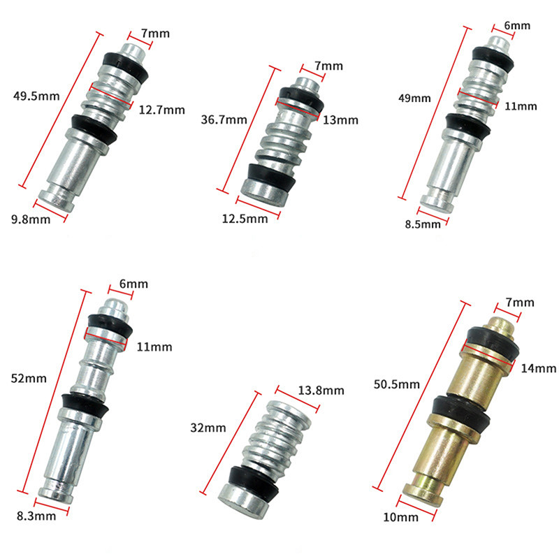 Mootorratta siduri piduripumba remondikomplektid 11 mm 12,7 mm 14 mm 16 mm hüdraulilise siduri ja piduripumba kolvi motokrossitõukeratta jaoks