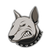 13x11 cm „Angry Bullterrier Dog SUV Fine Decal“ automobilio lipdukas, skirtas kemperiui nešiojamajam telefonui gitarai jachtai „Voiture Course“ apsauginiai nuo saulės lipdukai
