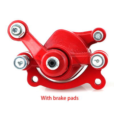 Priekinės galinės diskinės stabdžių apkabos trinkelės, skirtos 43cc 47cc 49cc 49cc mini keturių ratų motociklų vaikams ATV Quad Minimoto purvo kišeninis dviratis dujų paspirtukas