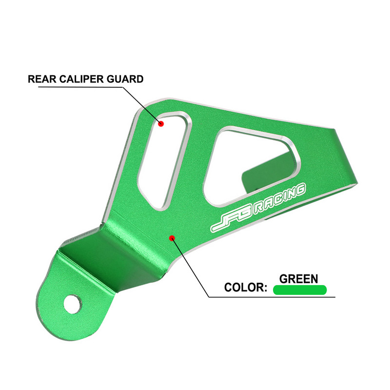 Protectie etrier spate CNC pentru motocicleta Kawasaki KDX200 2003-2006 KDX220R KX125 03-05 KLX300R KX250 03-07 KX500 2004 KLX250/S 2020
