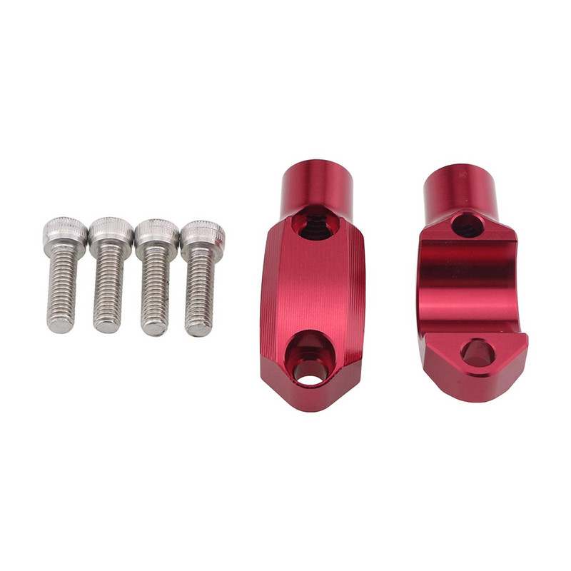 2x universalus motociklo pagrindinio cilindro veidrodinis spaustukas 22 mm vairai